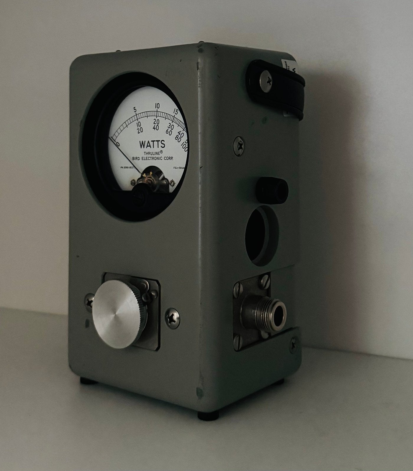Bird 43 swr power meter met transport slug en N connectoren, Telecommunicatie, Zenders en Ontvangers, Ophalen of Verzenden, Zo goed als nieuw