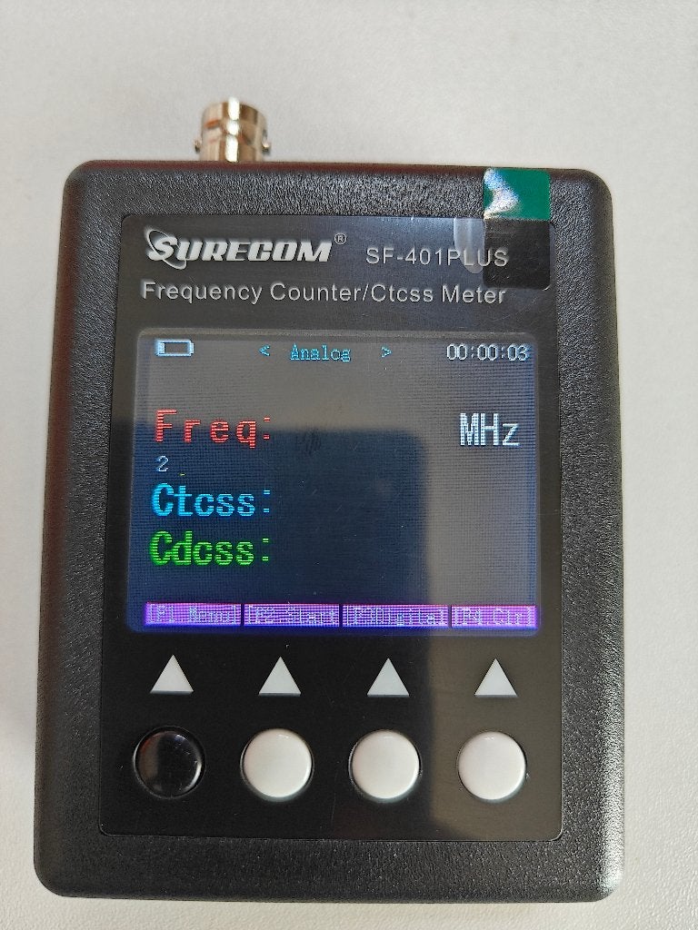 Surecom SF-401 Plus Frequentie Counter 27 t/m 3000 Mhz NIEUW, Ophalen of Verzenden, Nieuw