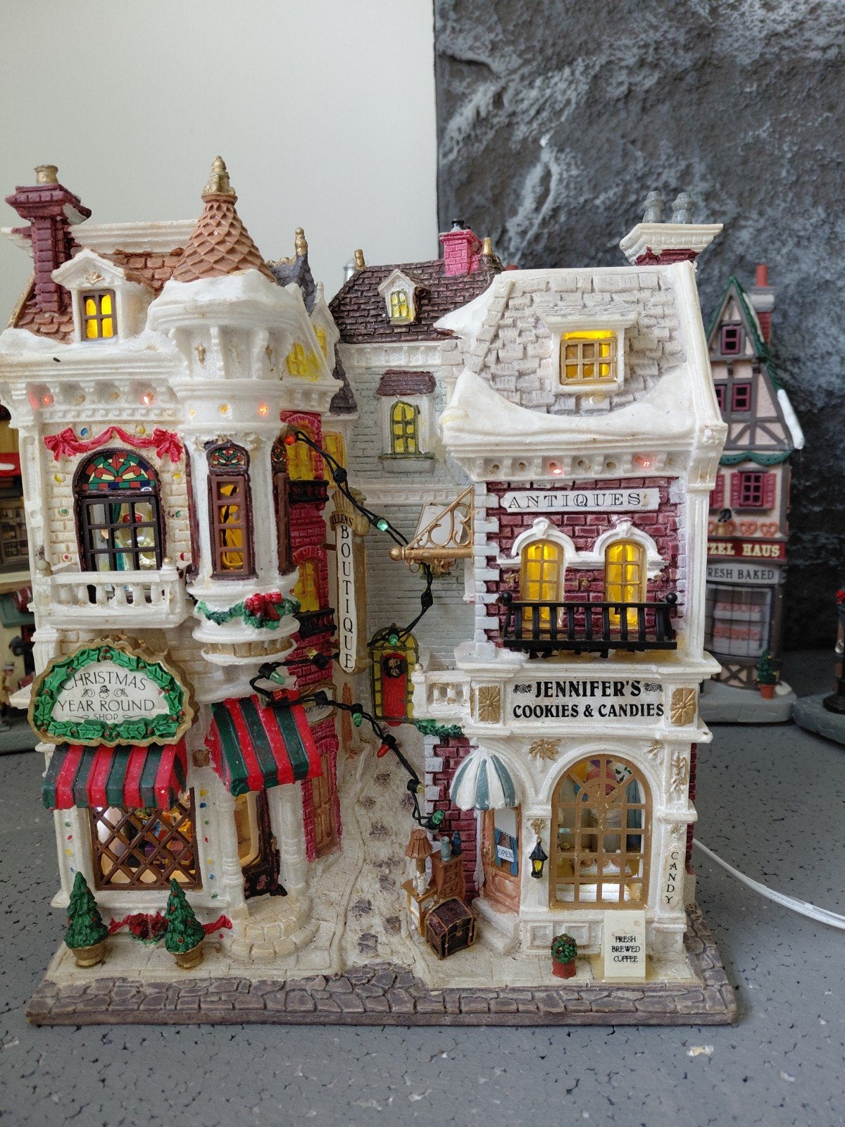 lemax Façade Jennifer's Cookies, Ophalen of Verzenden