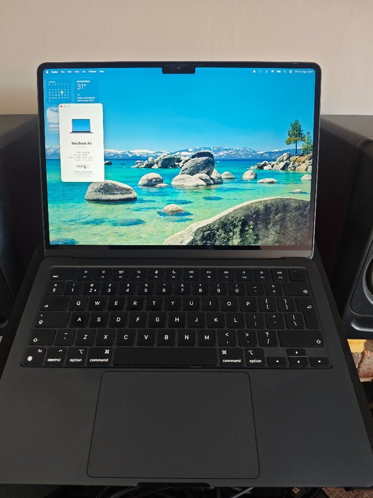 Macbook m2 16GB 256GB, Computers en Software, 256 GB, Qwerty, 13 inch, Ophalen of Verzenden