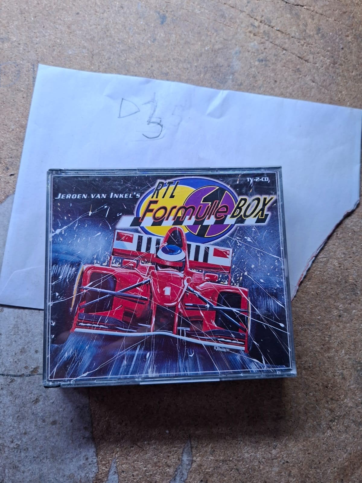 Jeroen van Inkel's RTL Formule 1 Box - 2 CD's, Cd's en Dvd's, Ophalen of Verzenden, Gebruikt, Boxset, Inclusief doosje