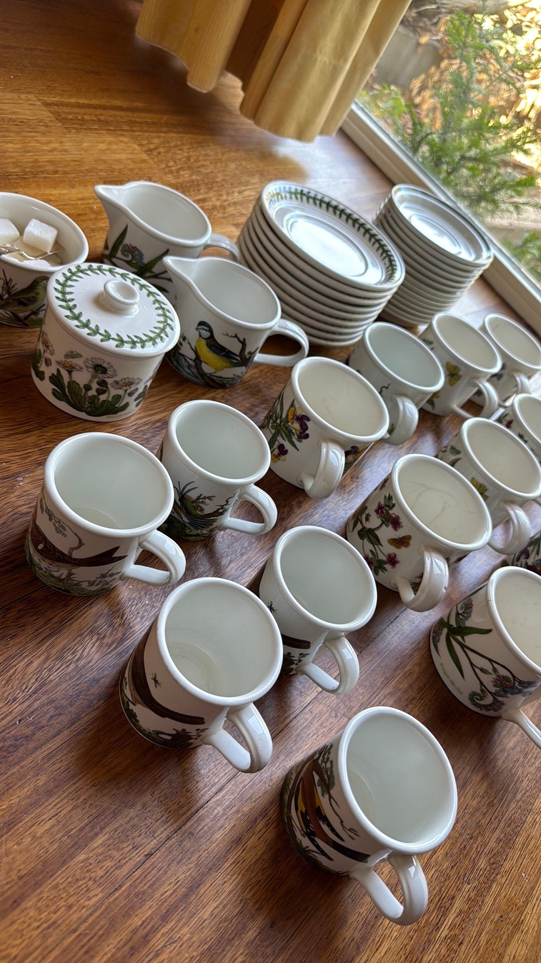 Set Portmeirion Botanic Garden servies Susan Williams-Ellis, Antiek en Kunst, Ophalen