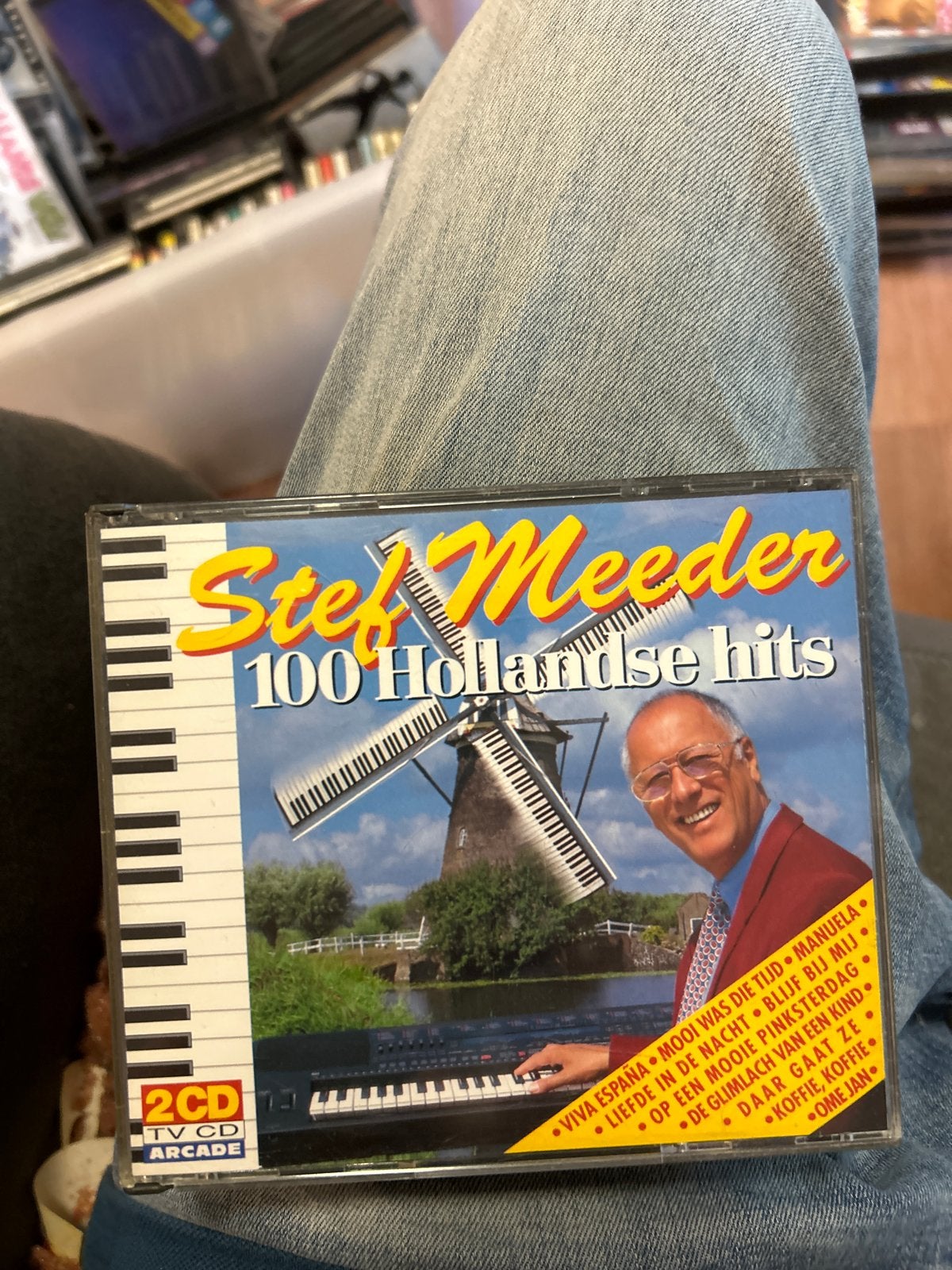 Stef Meeder - 100 Hollandse hits (2CD), Ophalen of Verzenden, Zo goed als nieuw, Schlager, Boxset