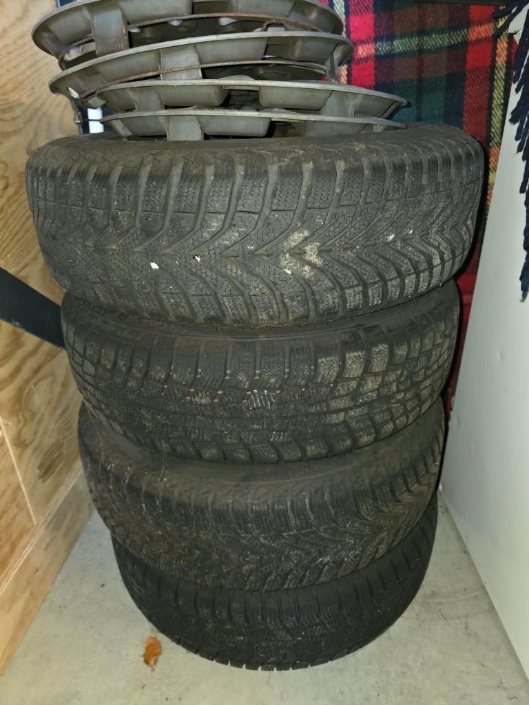 Autobanden, Ophalen, 14 inch, Gebruikt, 175 mm
