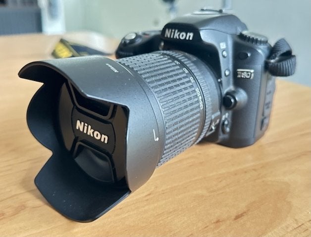 Nikon D80 Spiegelreflexcamera met Speedlight SB-800 flitser, Audio, Tv en Foto, Fotocamera's Digitaal, Ingebouwde flitser, Gebruikt