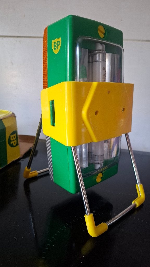 BP multifunctionele autopechlamp, Ophalen