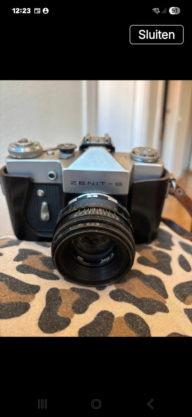 Vintage Zenit-B SLR Camera + Legendarische Helios 58mm f/2, Ophalen of Verzenden, Spiegelreflex, Overige Merken