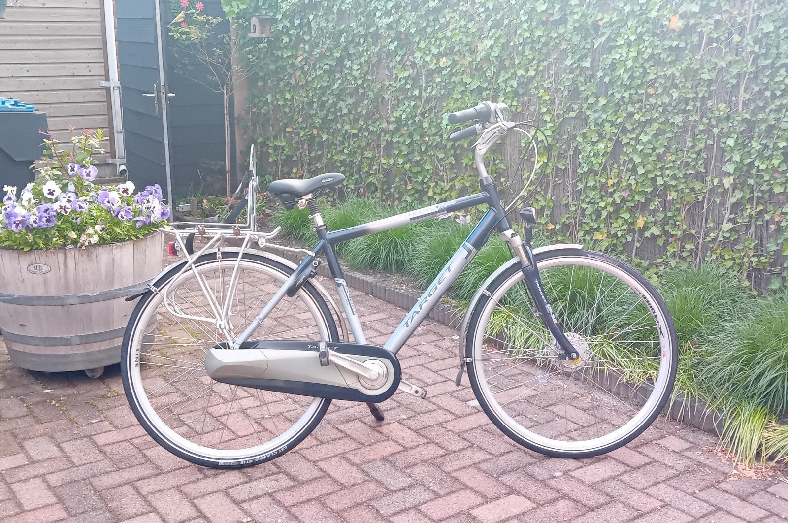 Nette Target Washington heren/jongensfiets, 8 versnellingen, Overige merken, Gebruikt, Velgrem, Versnellingen