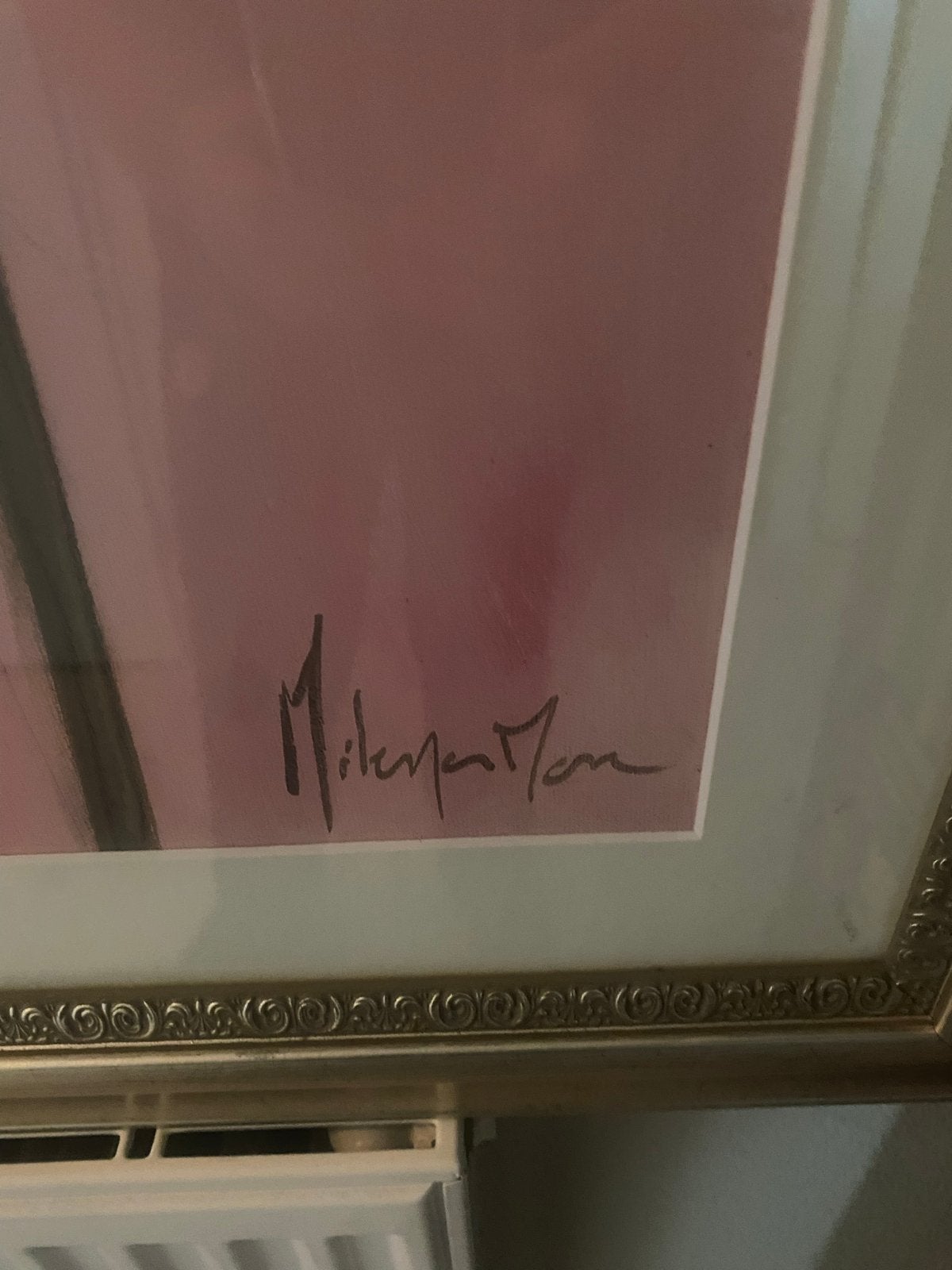Modern schilderij met rode klaprozen, gesigneerd, Antiek en Kunst, Kunst | Schilderijen | Klassiek, Abstract, Gesigneerd, Papier