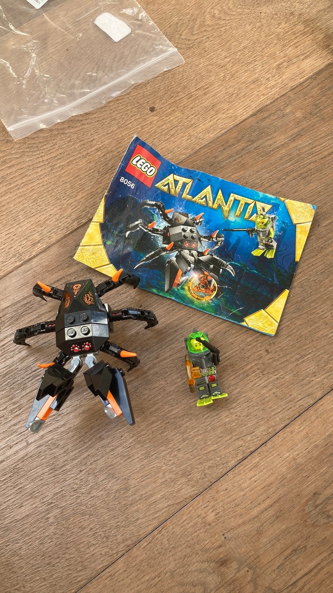 Lego atlantis 8056, Gebruikt, Overige thema's, Lego, Ophalen of Verzenden