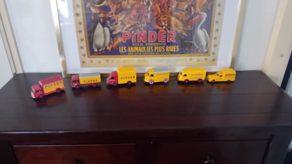 Pinder circus wagens, Hobby en Vrije tijd, Ophalen, Zo goed als nieuw, Overige typen, Overige merken