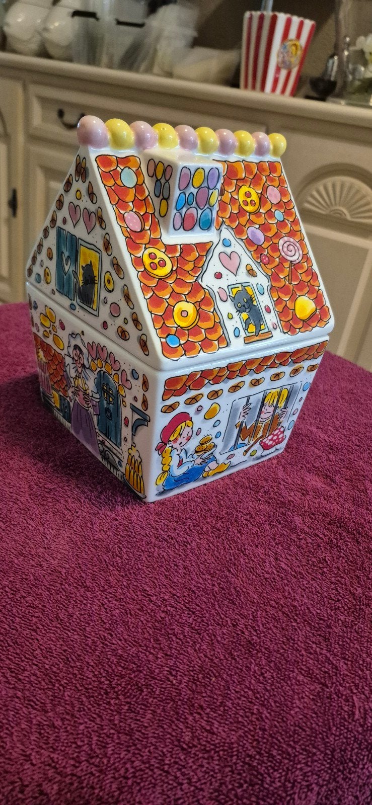 Blond Amsterdam Cookie Jar Efteling, Ophalen, Overige typen, Zo goed als nieuw, Overige stijlen
