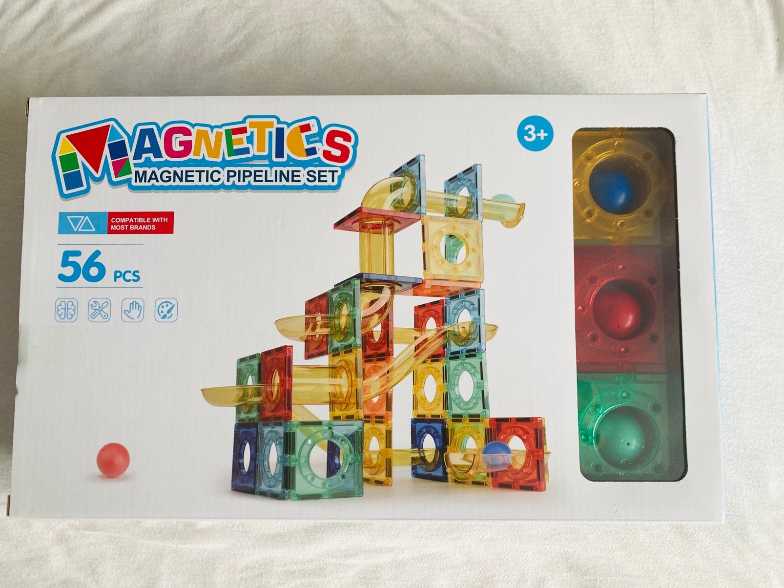 Magnetische knikkerbaan, Ophalen of Verzenden, Nieuw, Overige merken