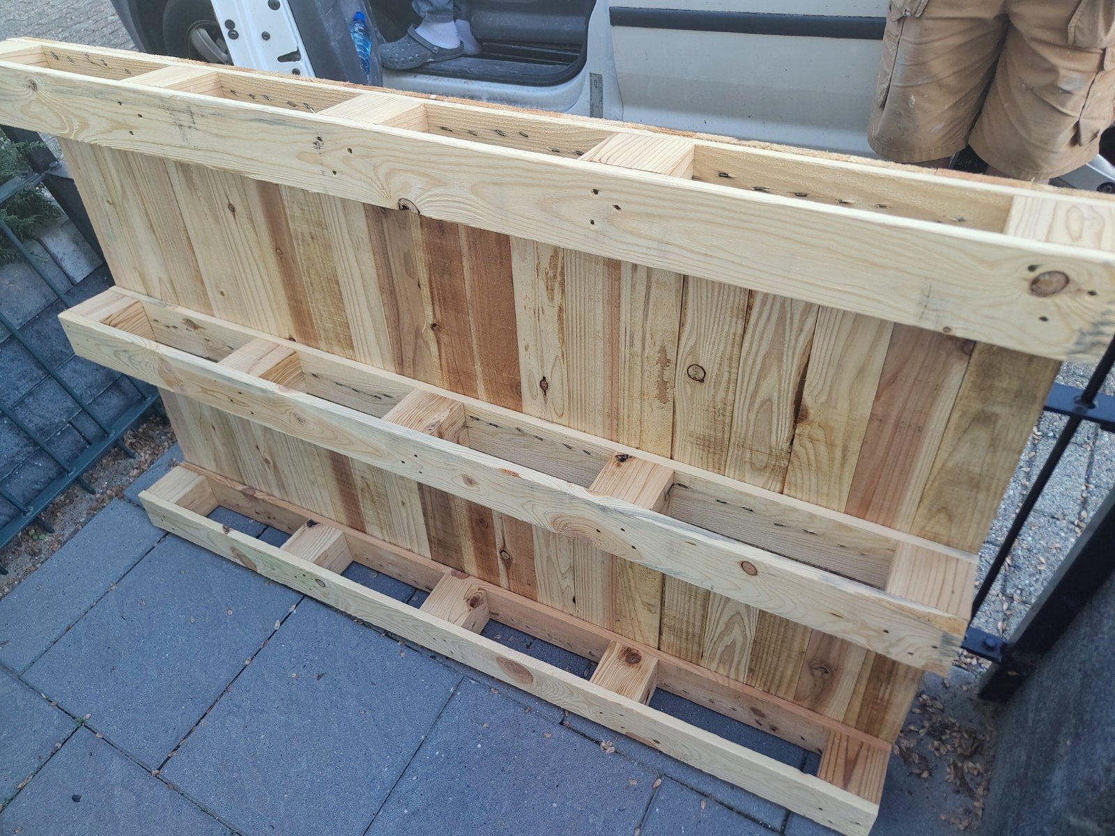 Grote houten pallet - Gratis af te halen., Ophalen, Gebruikt