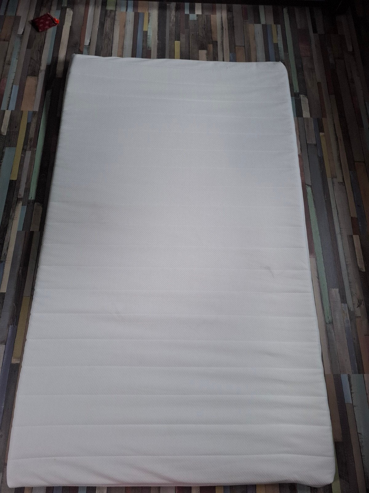 Topper traagschuim 120x200x5cm - Ideaal voor caravan, Ophalen, Tweepersoons, 120 cm