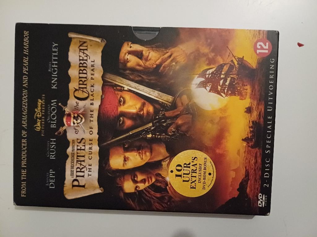 PIRATES OF THE CARIBBEAN: The Curse of the Black Pearl, Cd's en Dvd's, Vanaf 12 jaar, Ophalen of Verzenden, Gebruikt
