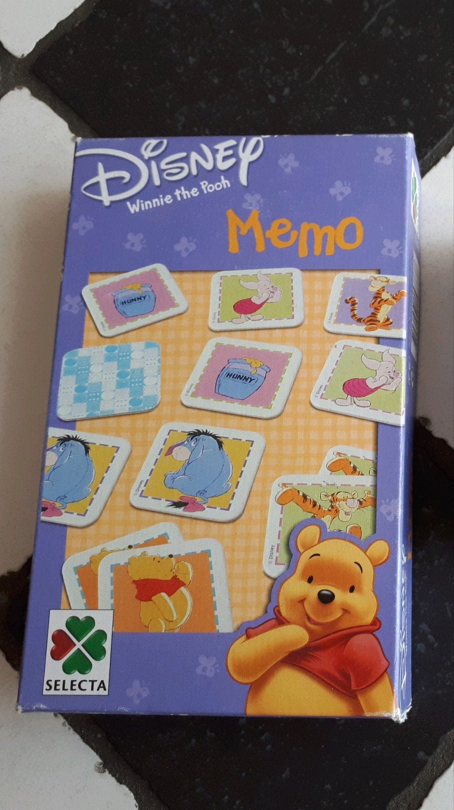 Disney Winnie the Pooh memo memory prima staat van Selecta, Vijf spelers of meer, Ophalen of Verzenden, Zo goed als nieuw, Selecta