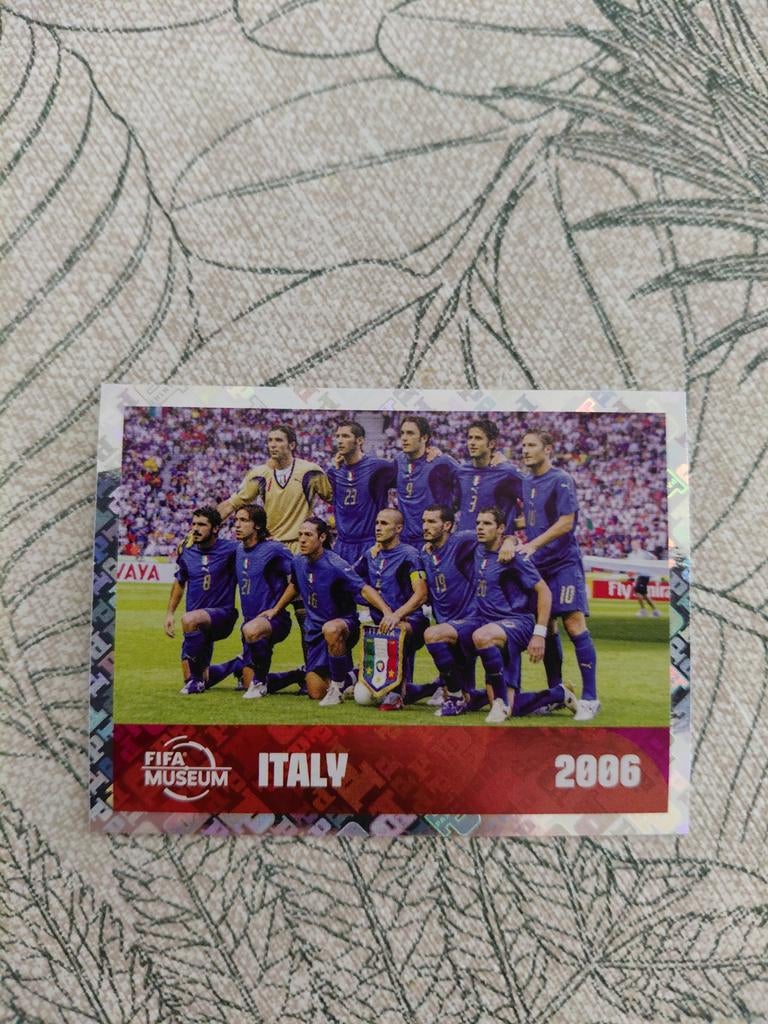 Italie 2006 teamfoto (panini wk 2026 stickers), Ophalen of Verzenden, Nieuw, Buitenlandse clubs, Poster, Plaatje of Sticker