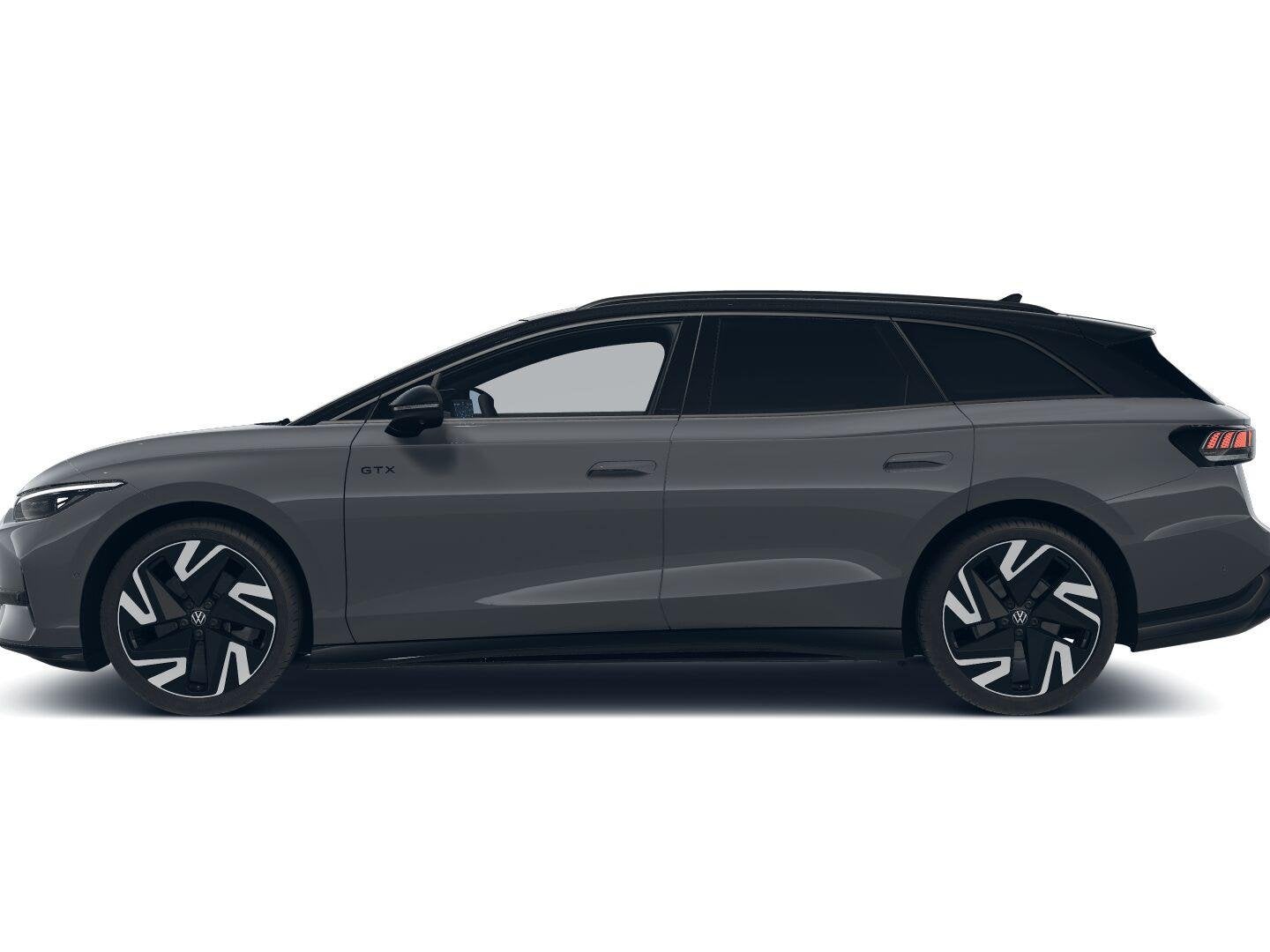 Volkswagen ID.7 GTX Limited Edition 86 kWh accu, 250 kW / 34, Auto's, Verblindingsvrij grootlicht, 2240 kg, Zwart, 585 km