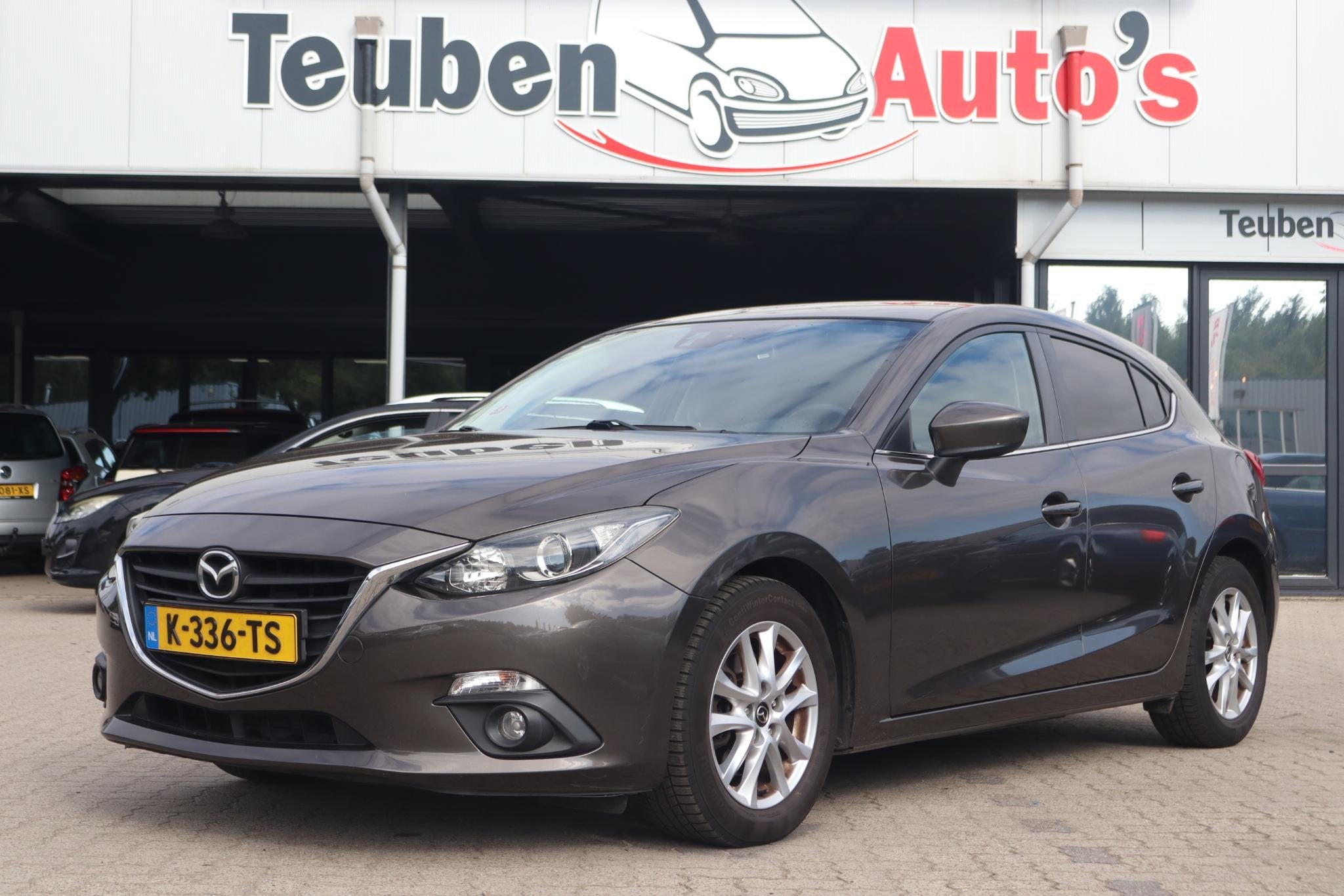 Mazda 3 2.0 TS+ | Apple Carplay/Android Auto | Dode hoek | C, Auto's, Voorwielaandrijving, Stof, Gebruikt, 4 cilinders