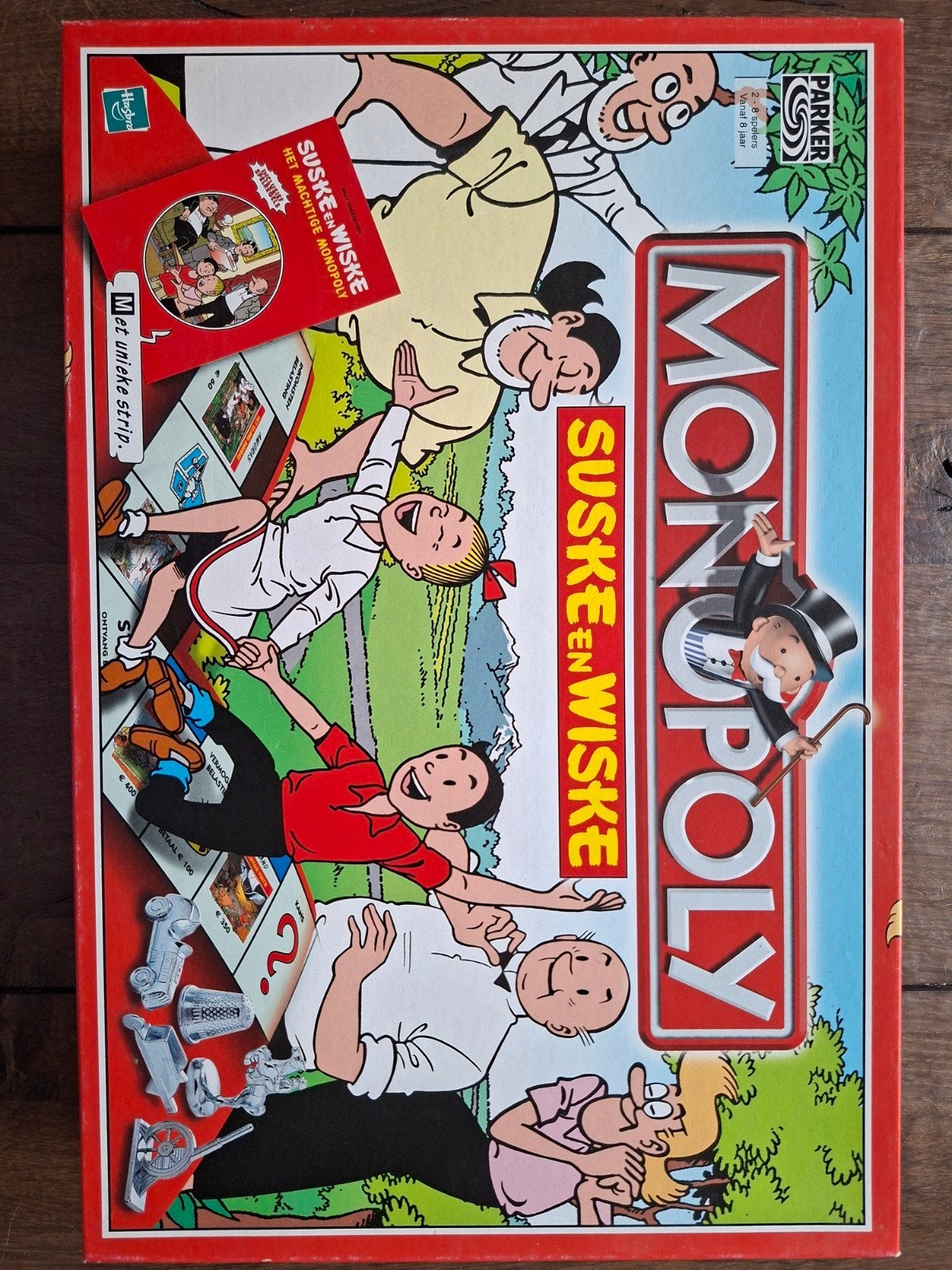 Monopoly Suske en Wiske, Vijf spelers of meer, Ophalen of Verzenden, Gebruikt, Parker
