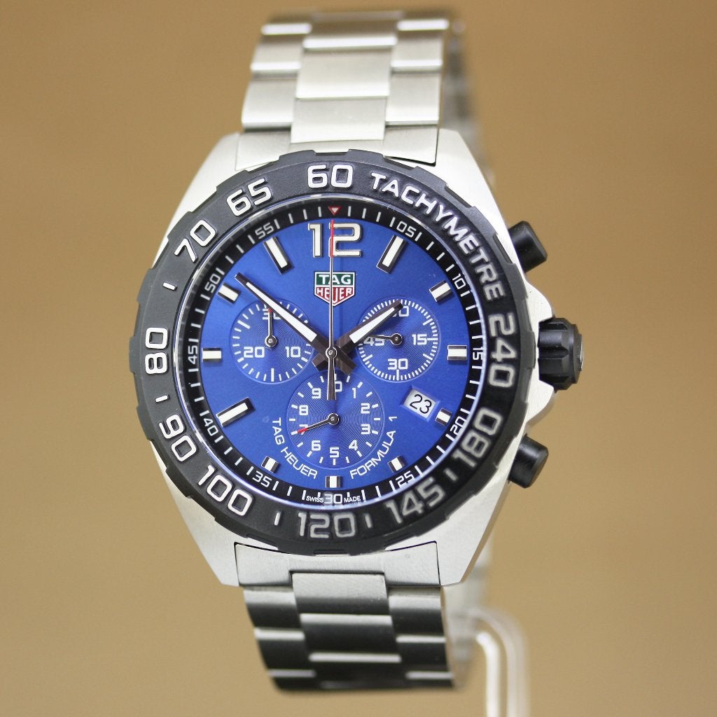 TAG Heuer Formula 1 Chrono Colors Edition, Staal, Staal, Polshorloge, Ophalen of Verzenden