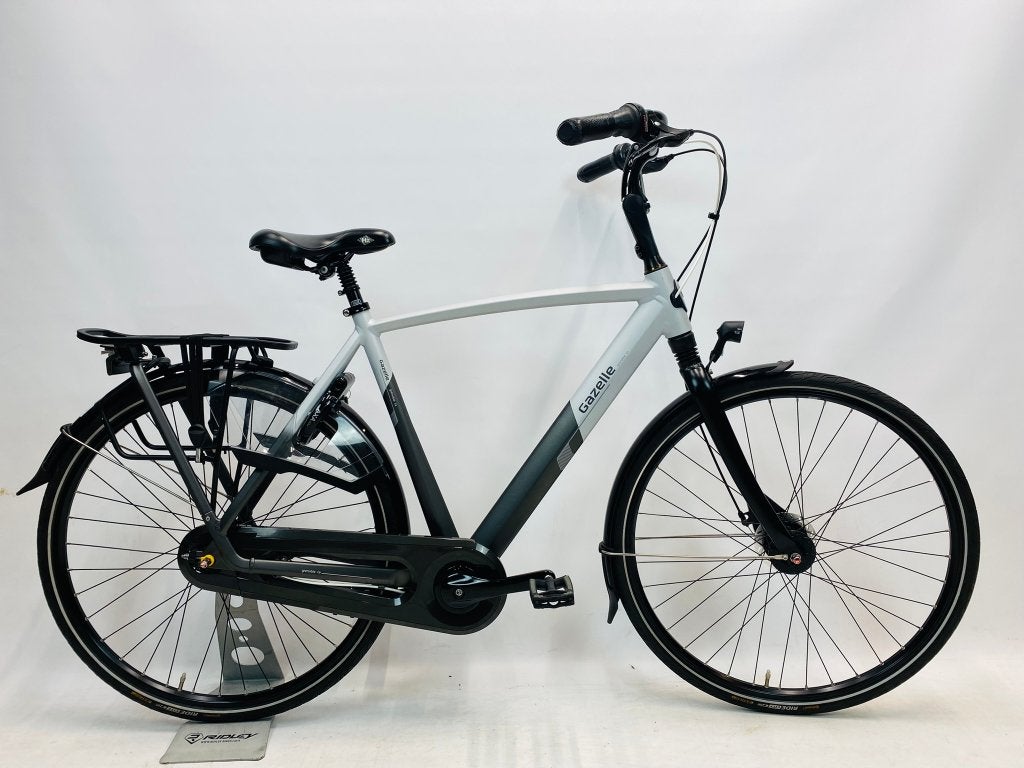 GAZELLE Grenoble c8 herenfiets L-57cm - dichte kettingkast