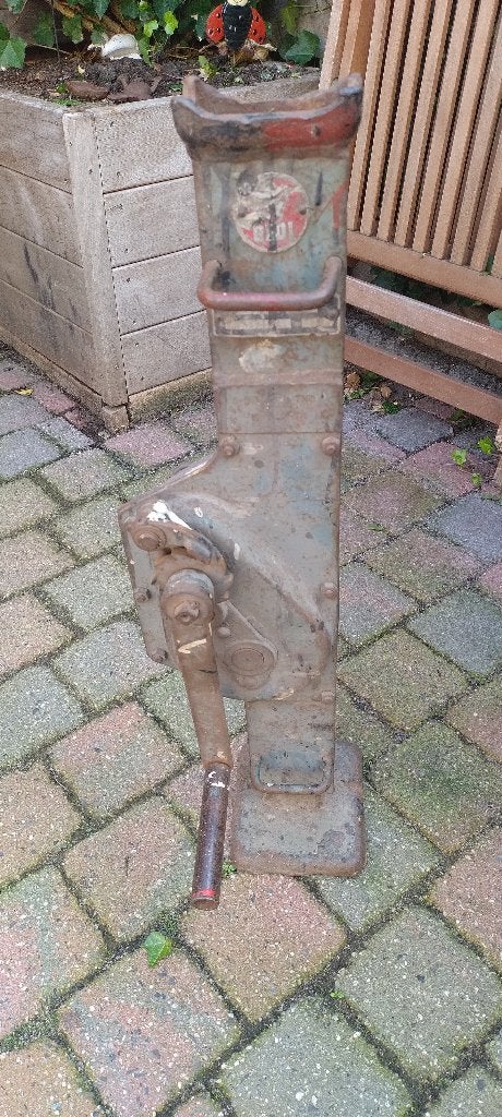 Dommekracht, Ophalen, Gebruikt, Mechanisch, Garagekrik