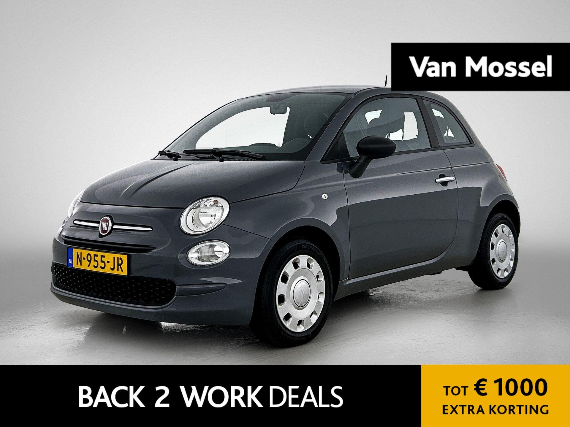 Fiat 500 1.0 Hybrid Cult | 1E EIGENAAR | AIRCO | SPEED LIMIT