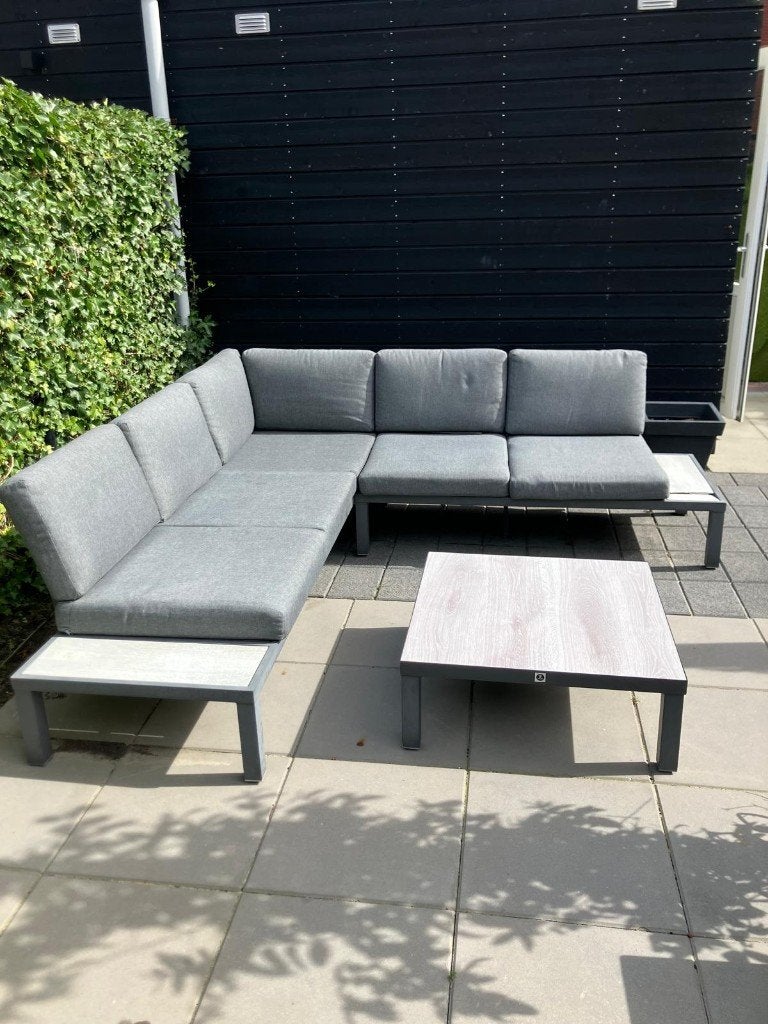 Loungebank, Ophalen, Gebruikt, Bijzettafel, Loungeset