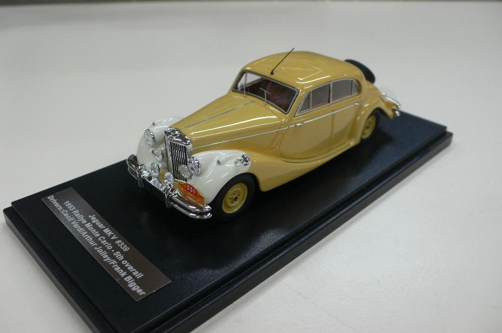 jaguar mk5 rally monte carlo 1953 - matrix models - 1/43, Verzenden, Nieuw, Auto, Overige merken
