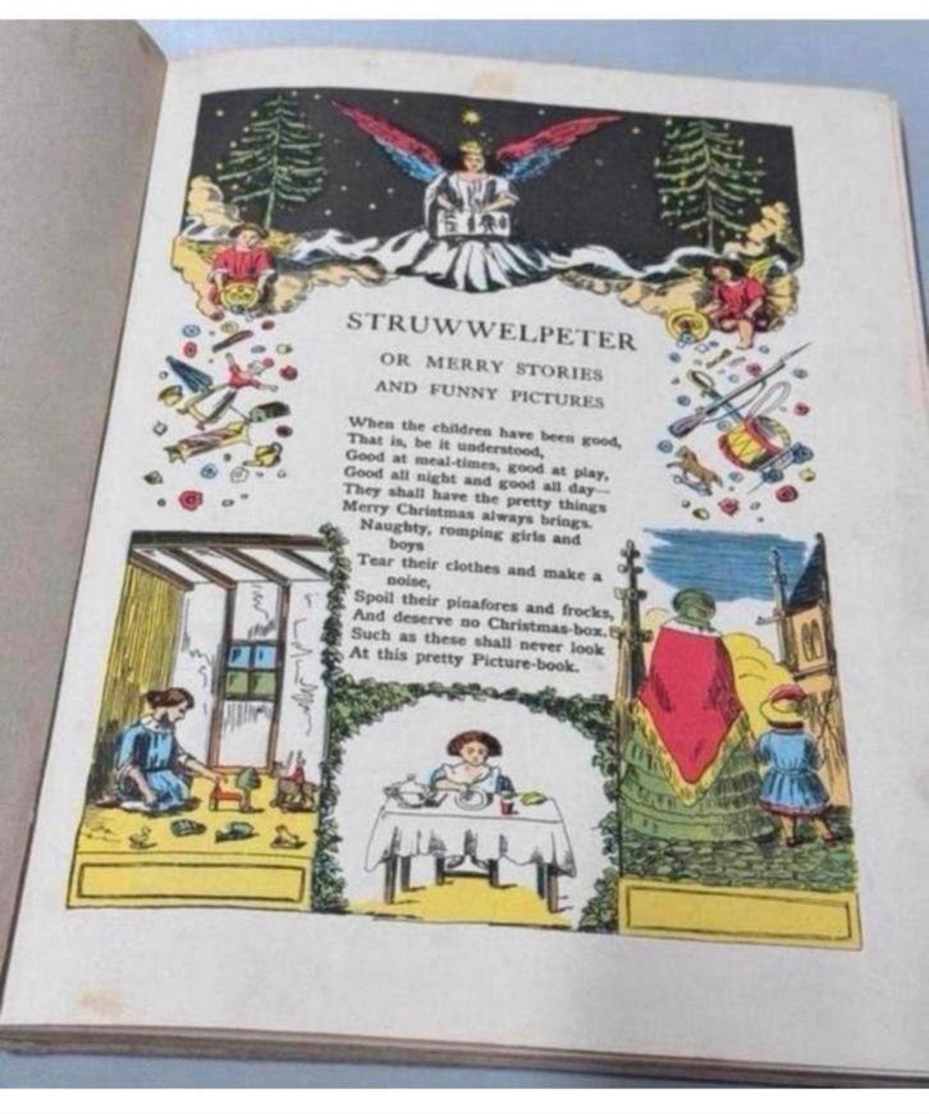 Struwwelpeter Merry Stories & Funny Pictures Vintage - 1940, Ophalen of Verzenden