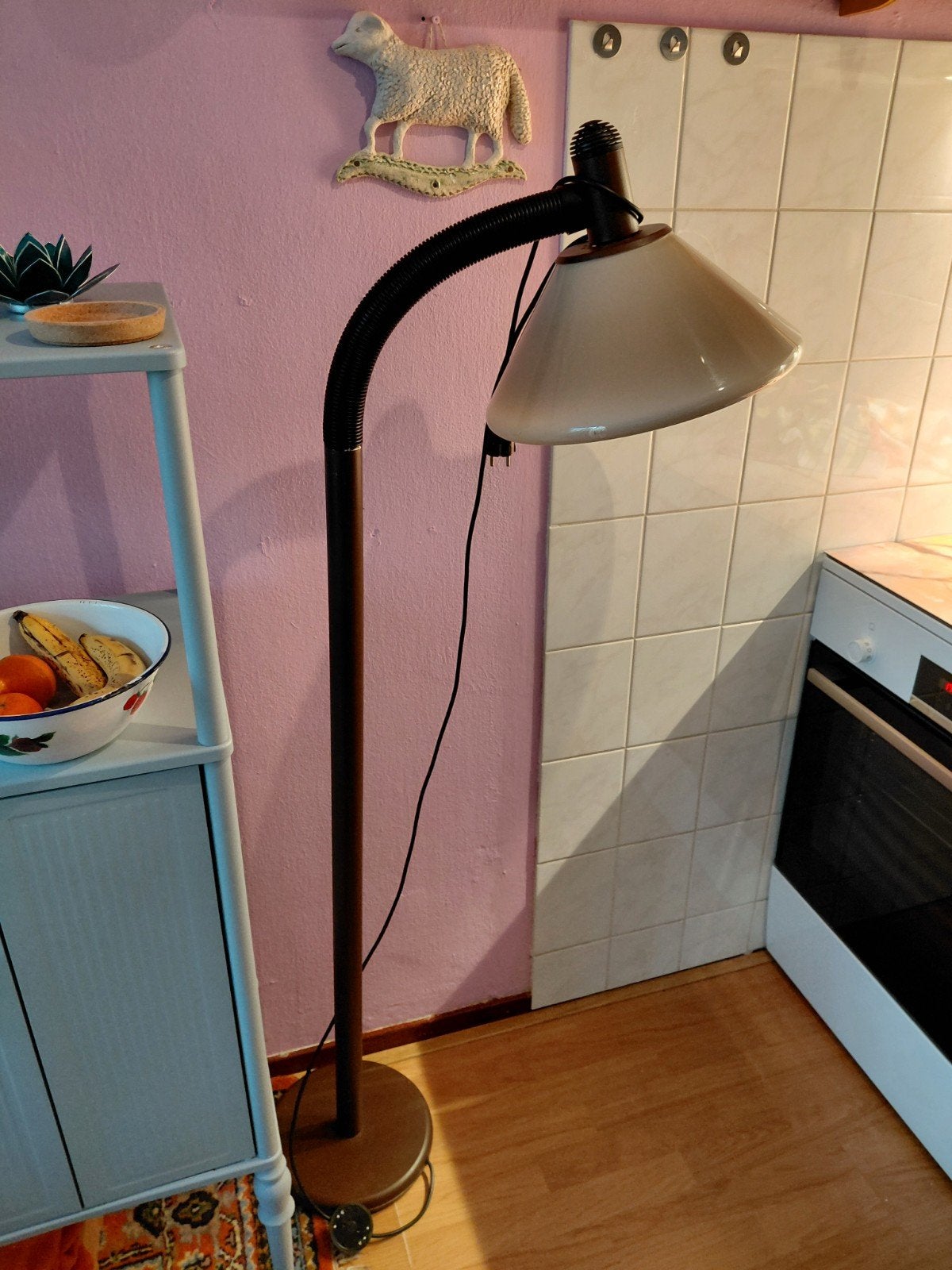 Vintage hoge lees lamp, Ophalen, 150 tot 200 cm