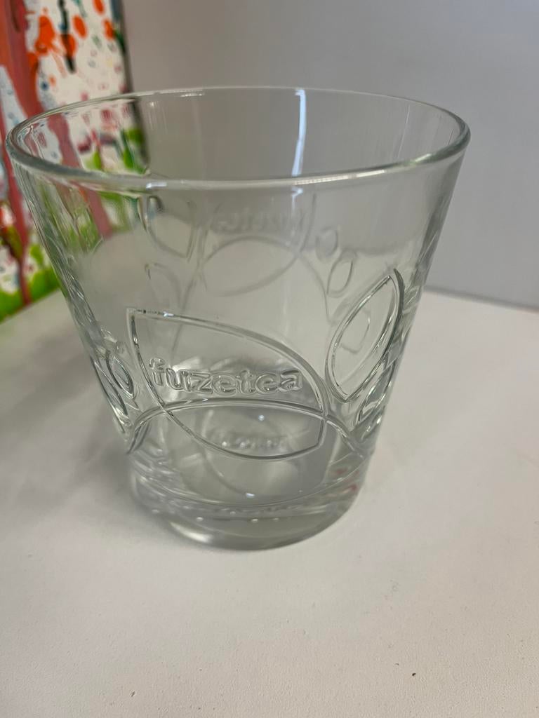 Fuze tea glazen set van 6 glazen, Ophalen of Verzenden, Nieuw, Frisdrankglas