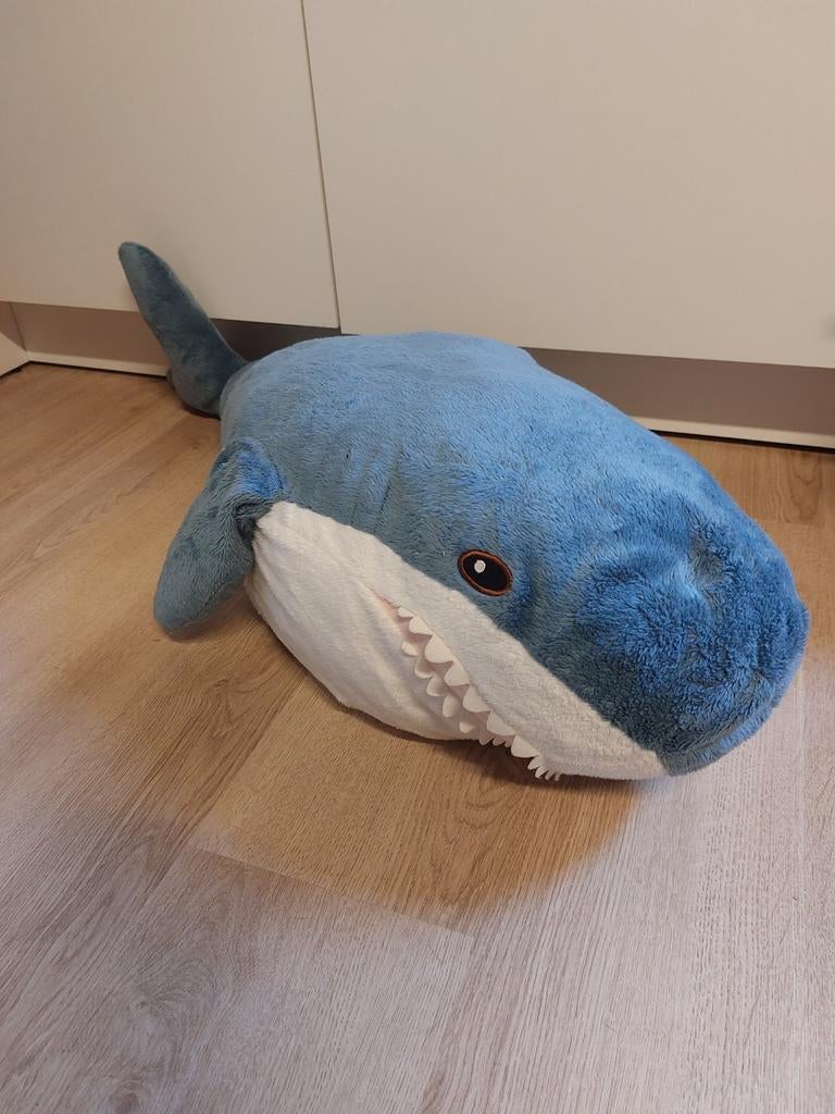 IKEA haai knuffel blahaj grote versie 100 cm, Ophalen of Verzenden