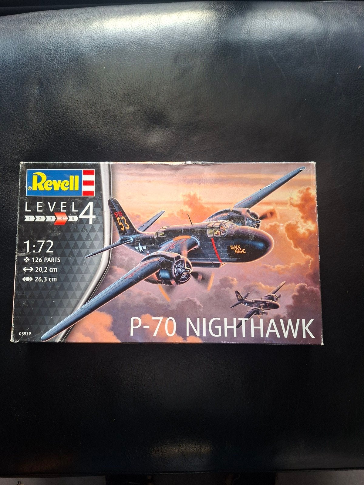 Revell P-70 Nighthawk 1:72 Oorlogsvliegtuig Bouwpakket, 1:72 tot 1:144, Revell, Ophalen of Verzenden, Zo goed als nieuw