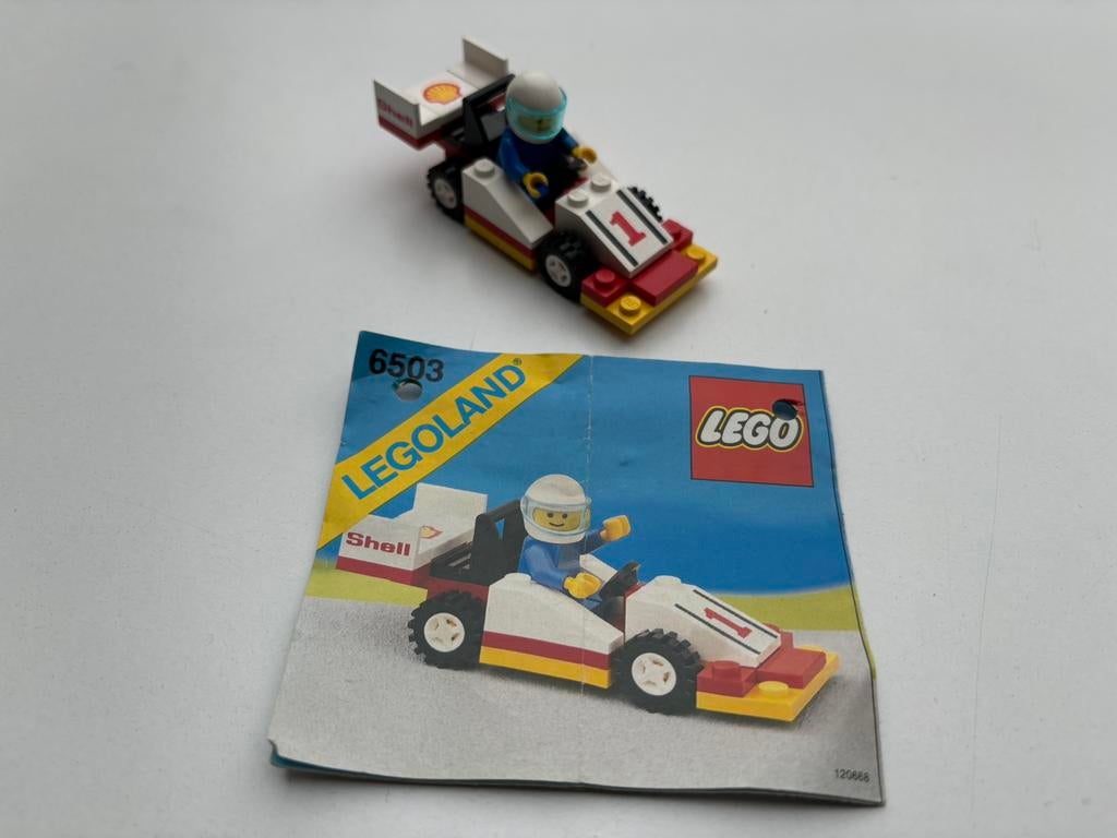 Lego 6503 - Sprint Racer, Lego, Ophalen of Verzenden, Inclusief minifiguren, Complete set
