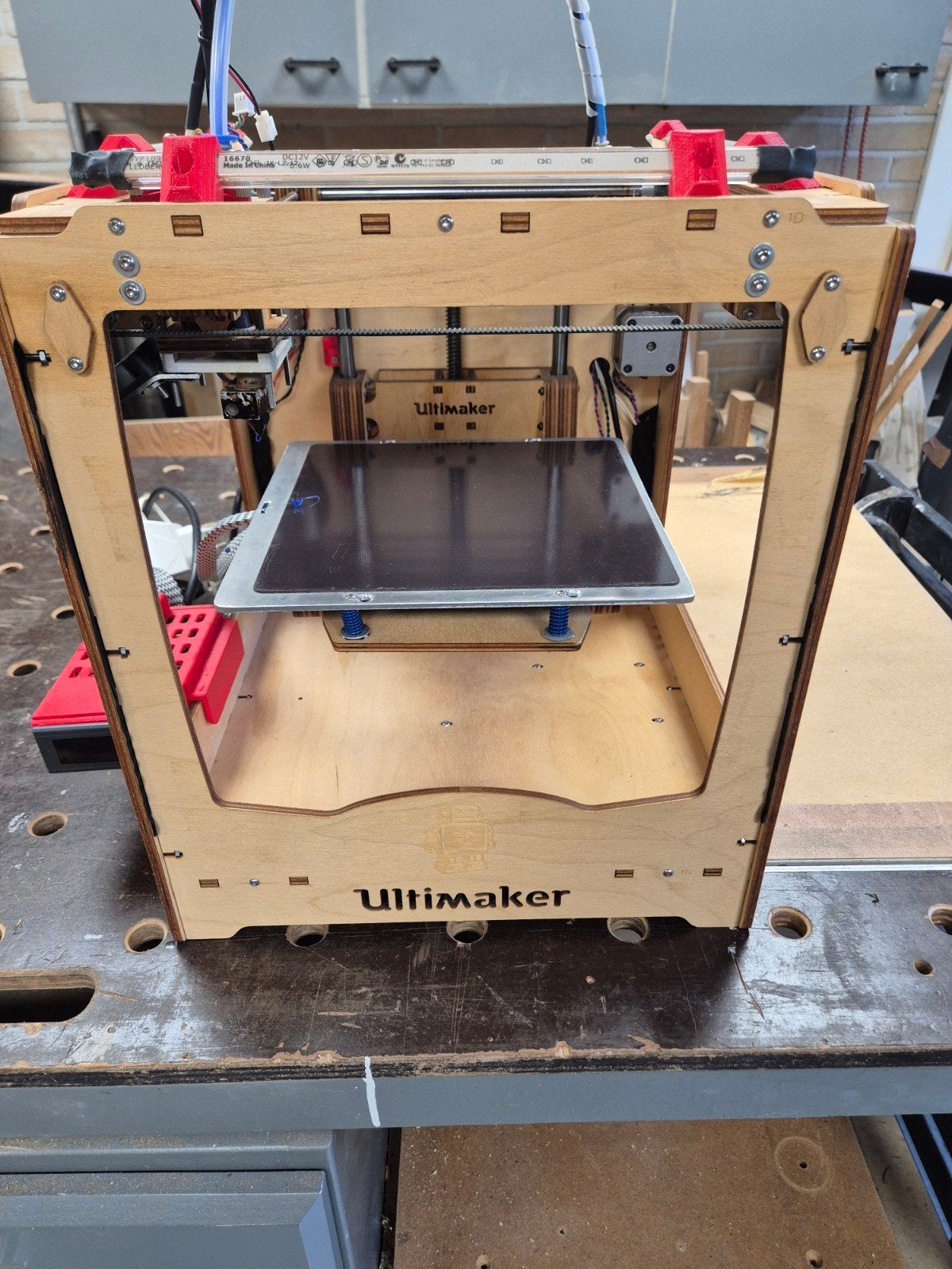 Ultimaker 3D printer met veel filament, Computers en Software, Ophalen, Gebruikt, Ultimaker, Filament