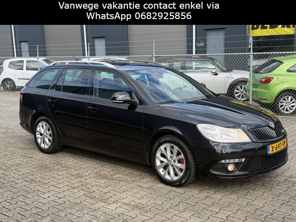 Skoda Octavia Combi 2.0 TFSI RS LEDER CLIMA Apk:6-2027, Auto's, Skoda, Euro 5, Gebruikt, 1370 kg, 4 cilinders