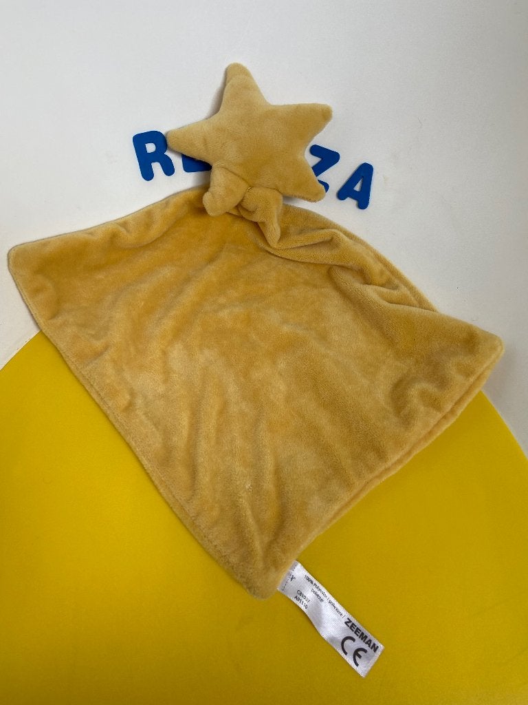 K2070 zeeman doekje geel met ster, Ophalen of Verzenden, Zo goed als nieuw, Overige typen