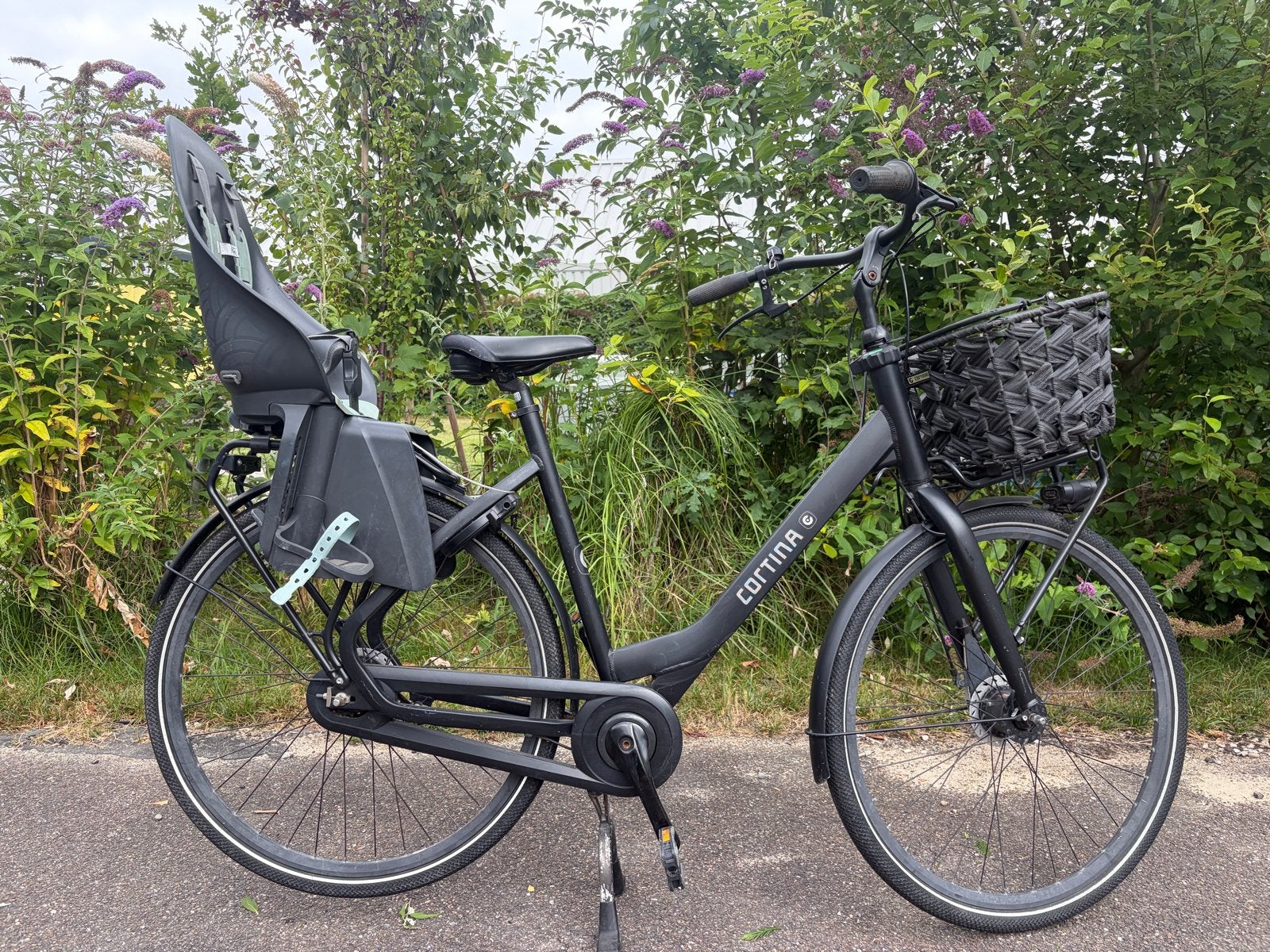 Moeder fiets Cortina common zwart, Gebruikt, Versnellingen, 56 cm of meer, Ophalen