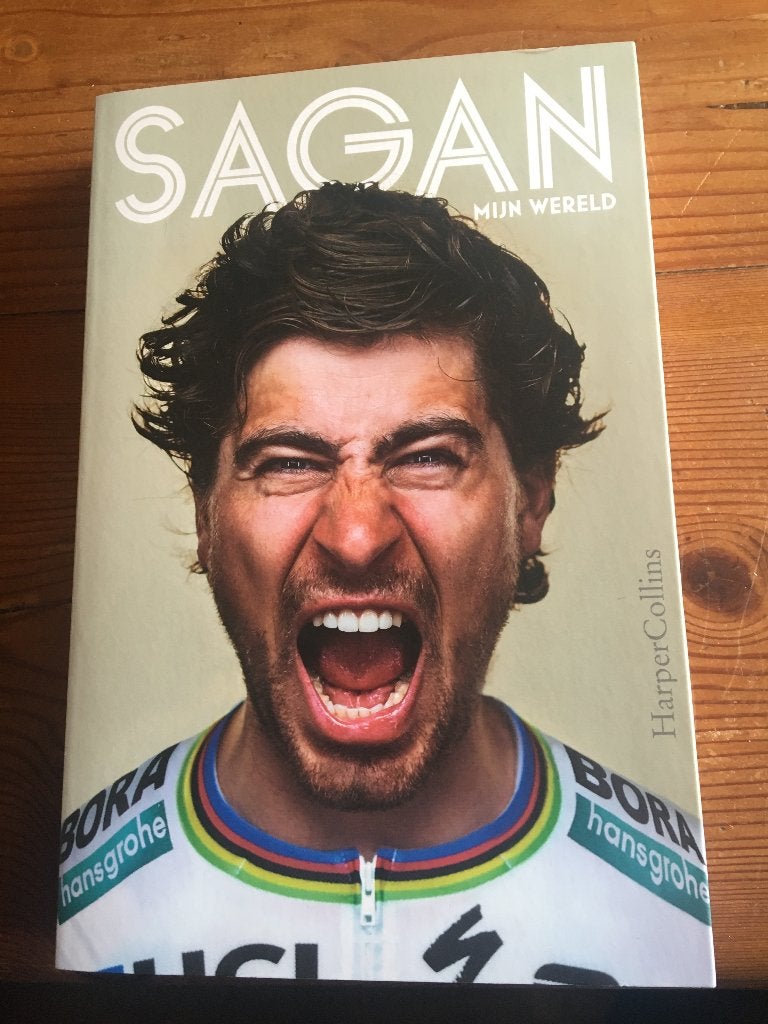 wielerboek- Peter Sagan- mijn wereld, Ophalen of Verzenden, Zo goed als nieuw, Lopen en Fietsen