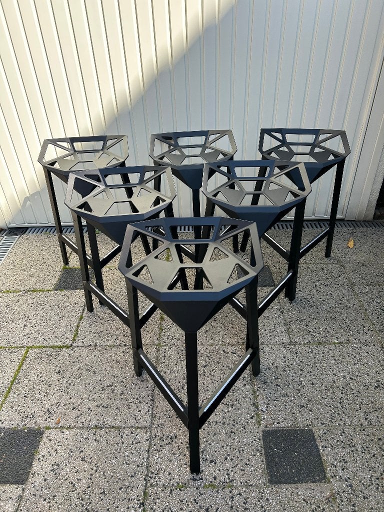 12 Magis One kruk krukken stool barkruk, 5 krukken of meer, 60 tot 90 cm, Ophalen of Verzenden, Zo goed als nieuw