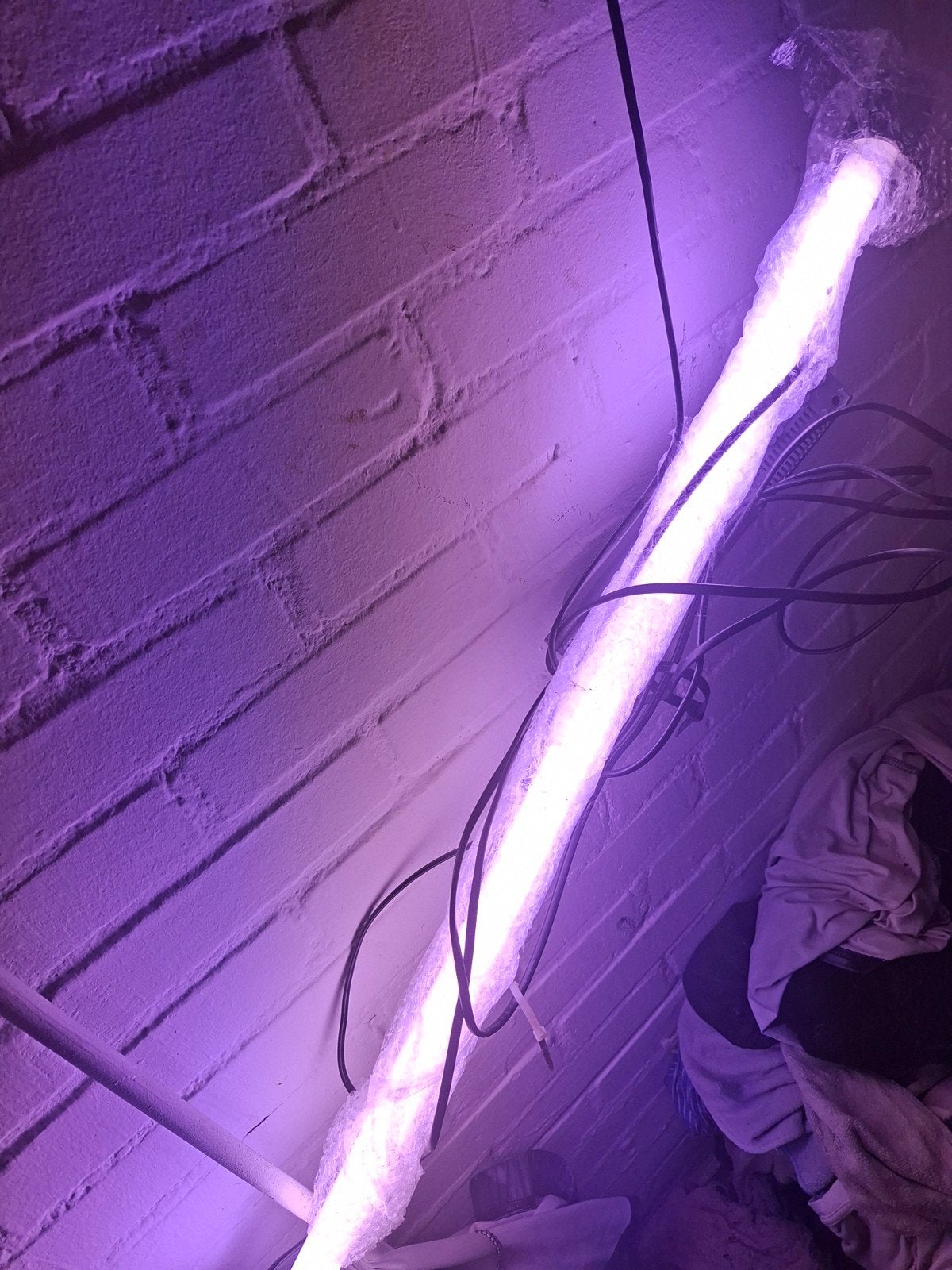 3 x aquarium verlichting rood paars 90cm, Dieren en Toebehoren, Ophalen, Zo goed als nieuw, Verlichting of Verwarming, Superfish