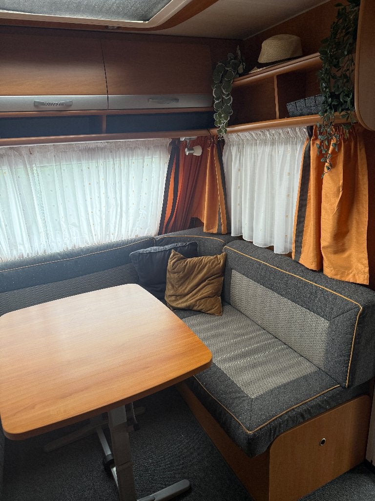 Goed onderhouden Dethleffs 510 DB, Caravans en Kamperen, Rondzit, Frans bed, Particulier, Dethleffs