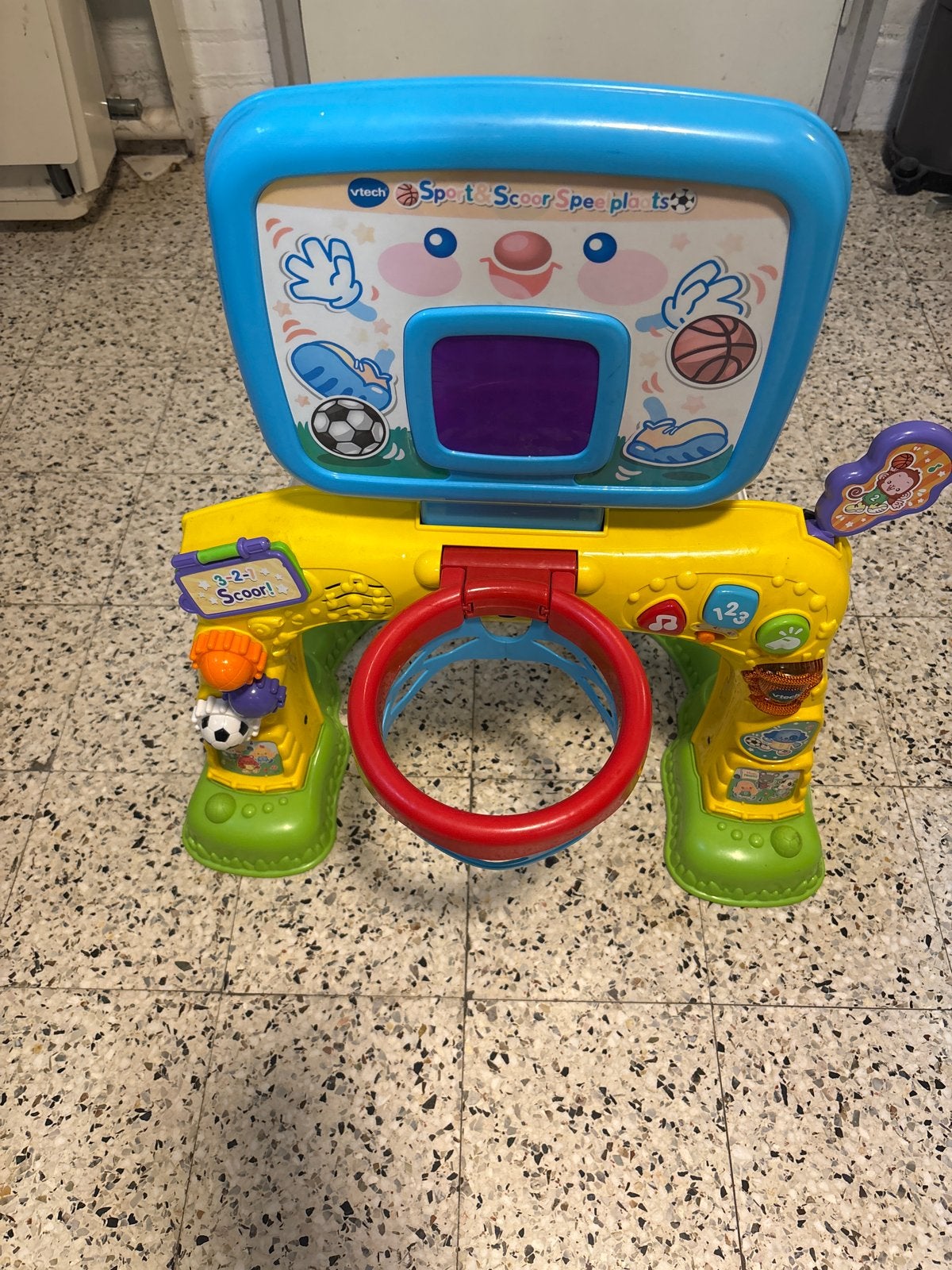 V-tech Sport & Scoor Speelplaats - Interactief Speelgoed, Ophalen of Verzenden, Gebruikt, Jongen of Meisje