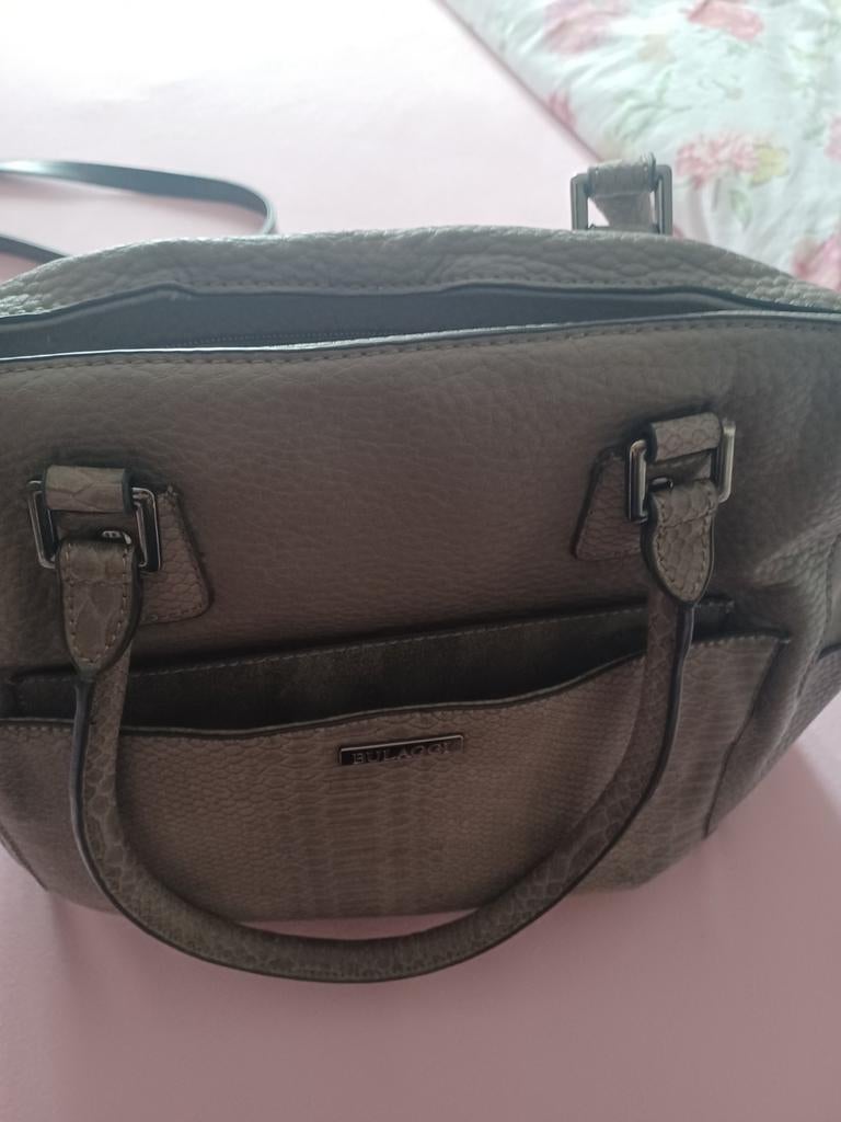 Bulaggi handtas met slangenprint details, Ophalen of Verzenden, Zo goed als nieuw, Overige kleuren, Handtas