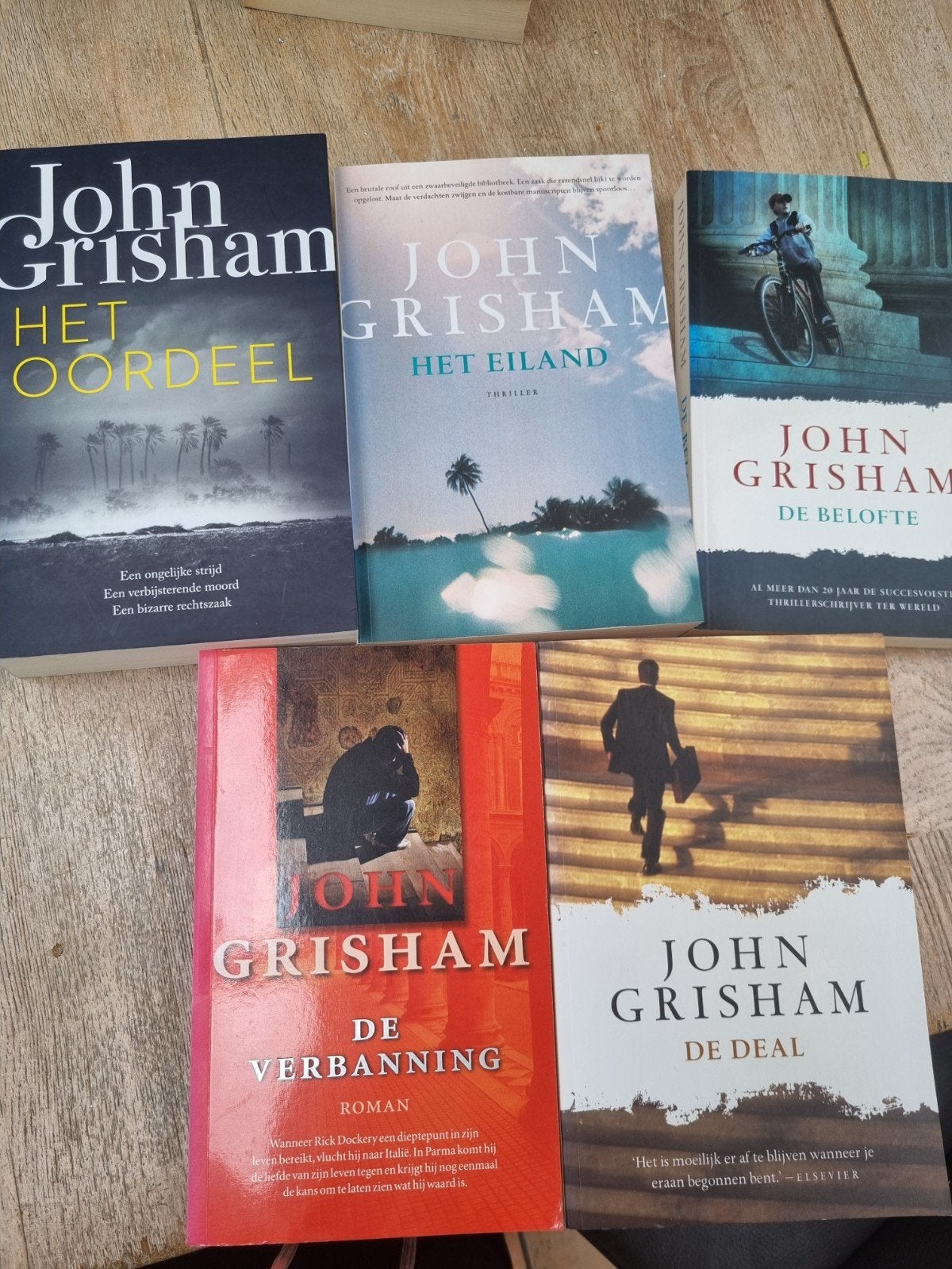 John Grisham Boeken Collectie - 5 Thrillers, Boeken, Ophalen of Verzenden, Zo goed als nieuw, John Grisham, Wereld overig