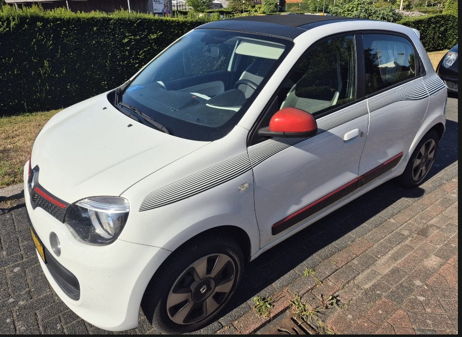 Renault Twingo 1.0 SCe 70pk S&S 2015 Wit, Voorwielaandrijving, 840 kg, 4 stoelen, Origineel Nederlands