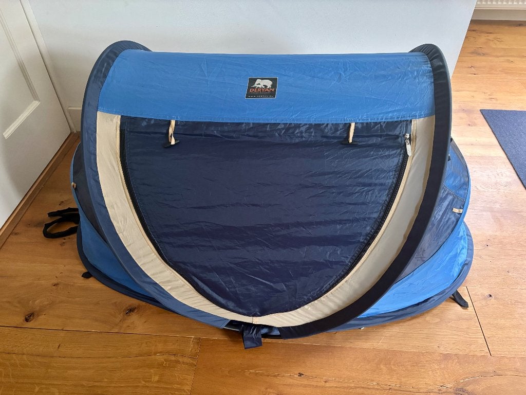 Deryan peuter tent met matras en slaapzak, Ophalen, Gebruikt, Tot en met 2